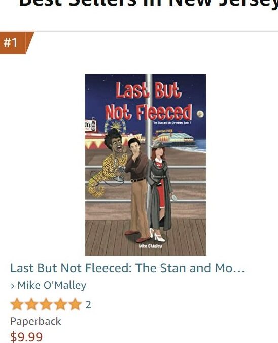 “LAST BUT NOT FLEECED” IS AN AMAZON BEST SELLER